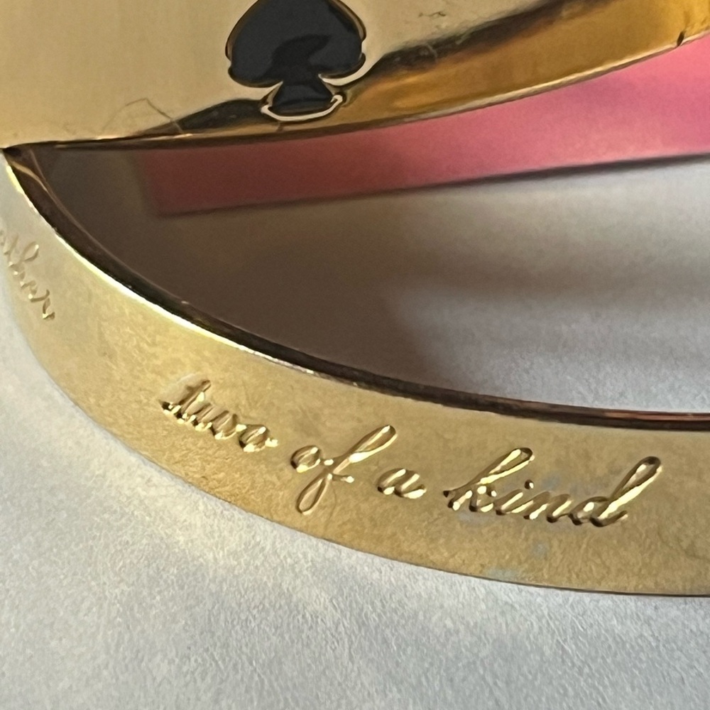 ♠️2 Kate Spade Bangle Bracelets ♠️ Best Friend Ever kate spade jewelry - Picture 6 of 10